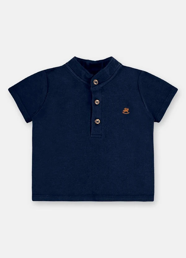 Up Baby - Conjunto Bebê Camiseta e Bermuda Azul 3