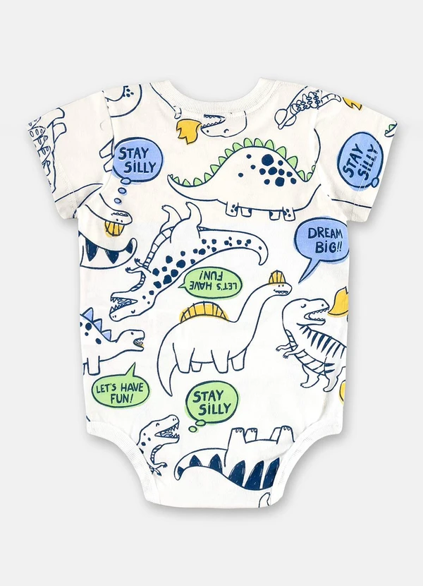 Up Baby - Conjunto Bebê Menino Body e Bermuda Branco 5