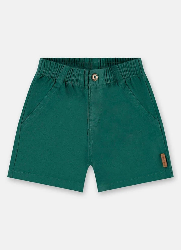Up Baby - Conjunto Bebê Menino Body e Bermuda Verde 4