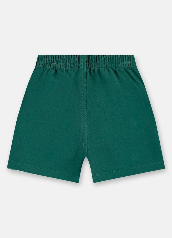 Up Baby - Conjunto Bebê Menino Body e Bermuda Verde 5