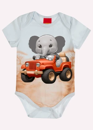 Kyly - Conjunto Bebê Menino Bordado Branco - KYLY