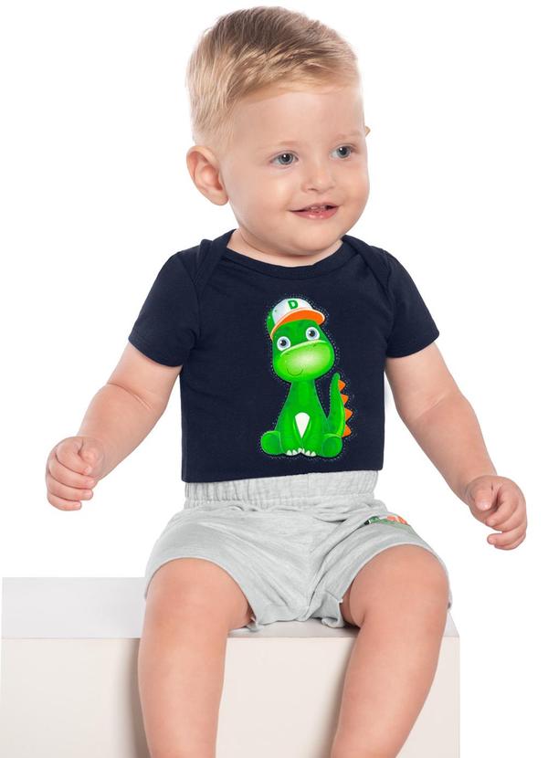 Kyly - Conjunto Bebê Menino Dino Marinho