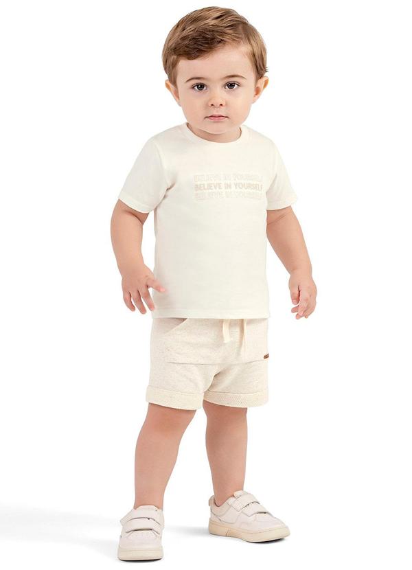 Colorittá - Conjunto Bebê Menino Eco Linho Colorittá Bege 1