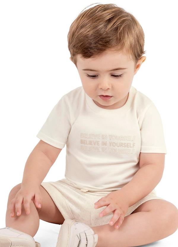 Colorittá - Conjunto Bebê Menino Eco Linho Colorittá Bege 3