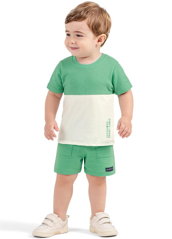 Colorittá - Conjunto Bebê Menino Esportivo Colorittá Verde