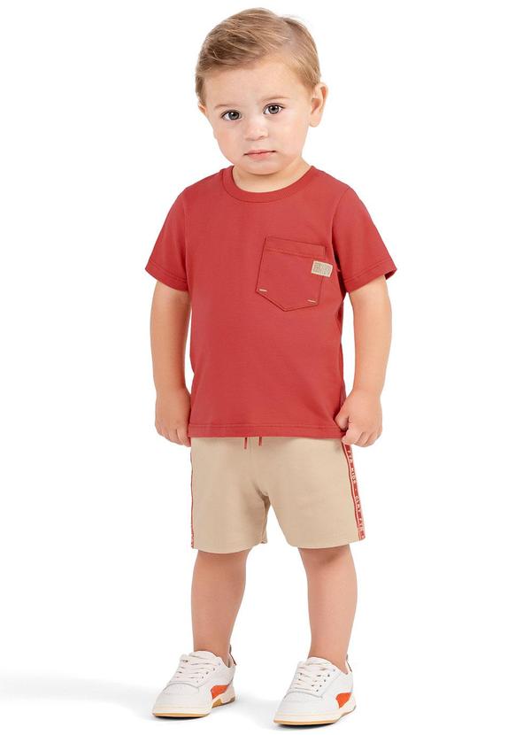 Colorittá - Conjunto Bebê Menino Moderno Colorittá Terracota