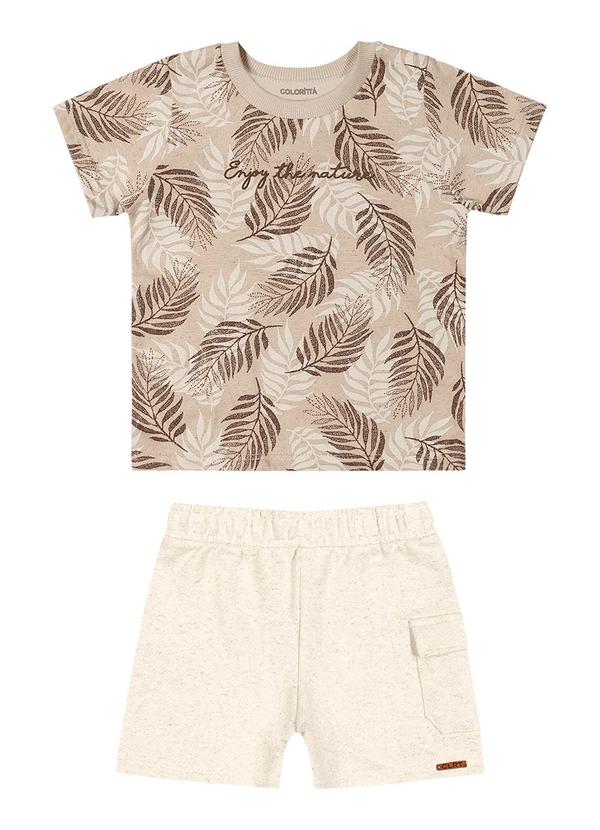 Colorittá - Conjunto Bebê Menino Nature Colorittá Bege 1