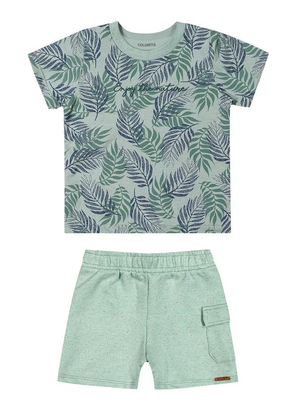 Colorittá - Conjunto Bebê Menino Nature Colorittá Verde