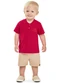 Elian - Conjunto Bebê Menino Sol Bege - variação: Vermelho