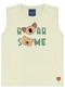 Ddk - Conjunto Camiseta Estampa Leão e Bermuda Verde - variação: Bege