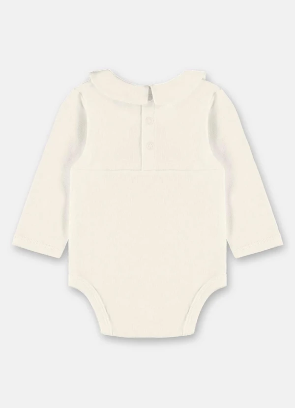Up Baby - Conjunto Bebê Unissex em Suedine Branco 5