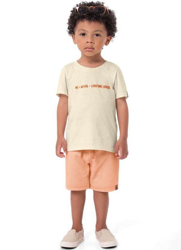 Carinhoso - Conjunto Bege Me + Nature Comfort Menino