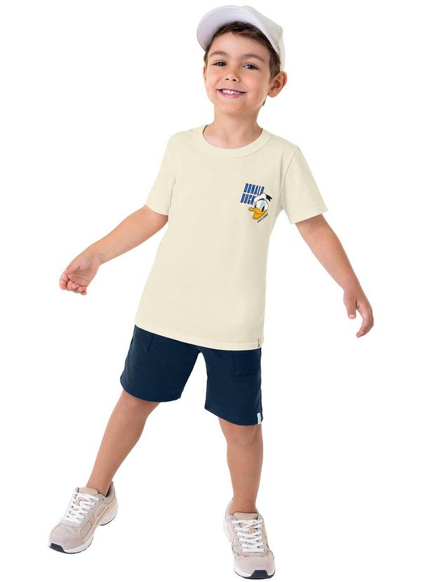 Malwee Kids - Conjunto Bege Pato Donald® Menino