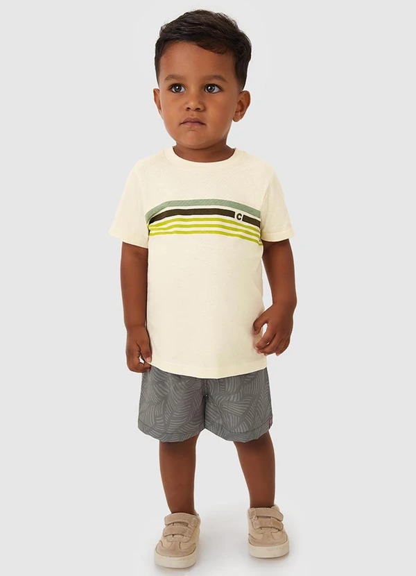 Carinhoso - Conjunto Bermuda Tropical Areia