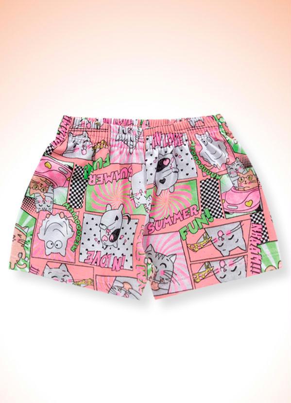 For Fun - Conjunto Blusa e Short Menina Verde 4