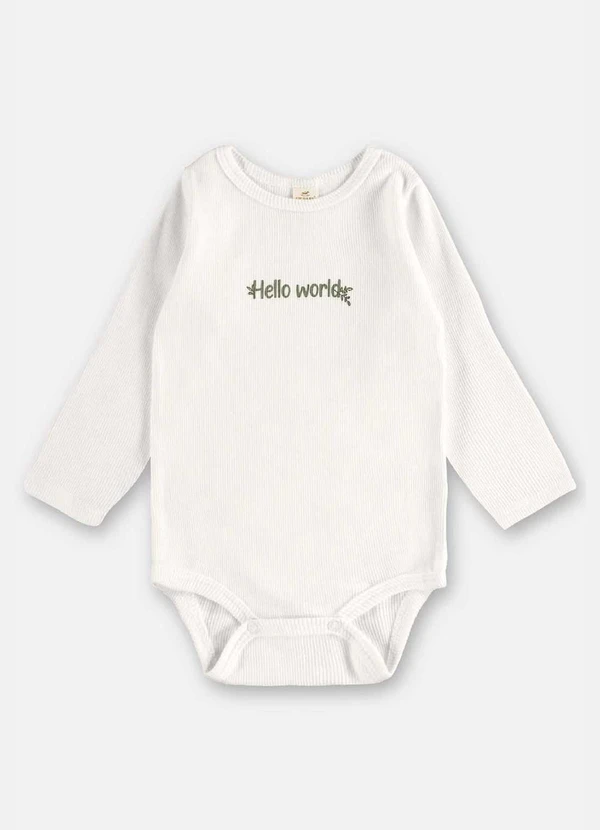 Up Baby - Conjunto Body e Calça Unissex Bebê Bege 4