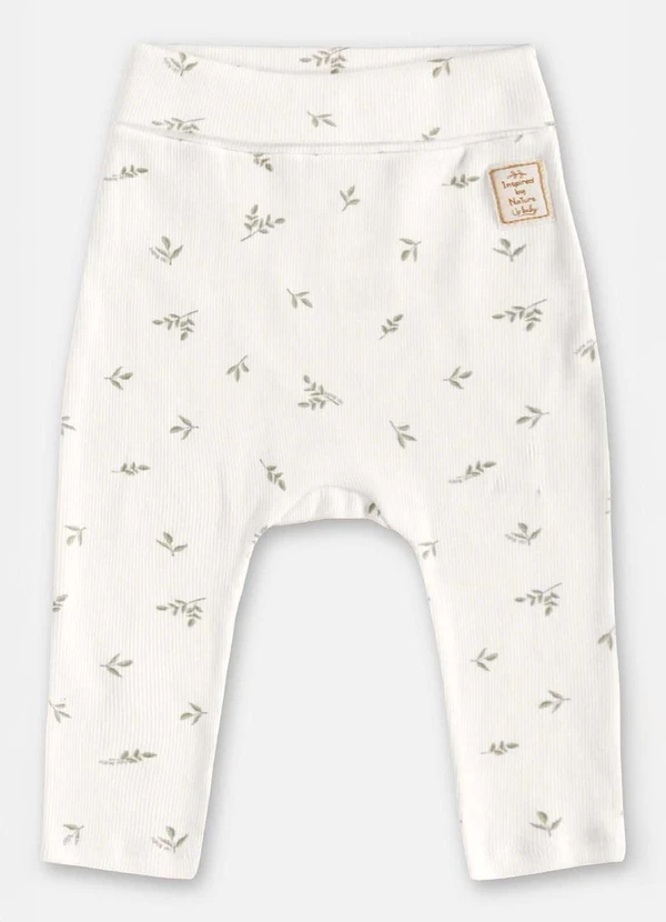 Up Baby - Conjunto Body e Calça Unissex Bebê Bege 5