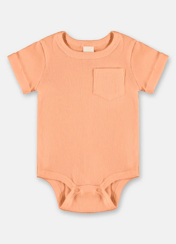 Up Baby - Conjunto Body Short Ribana Nature Branco 4