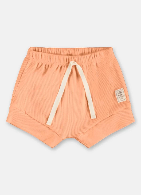 Up Baby - Conjunto Body Short Ribana Nature Branco 5