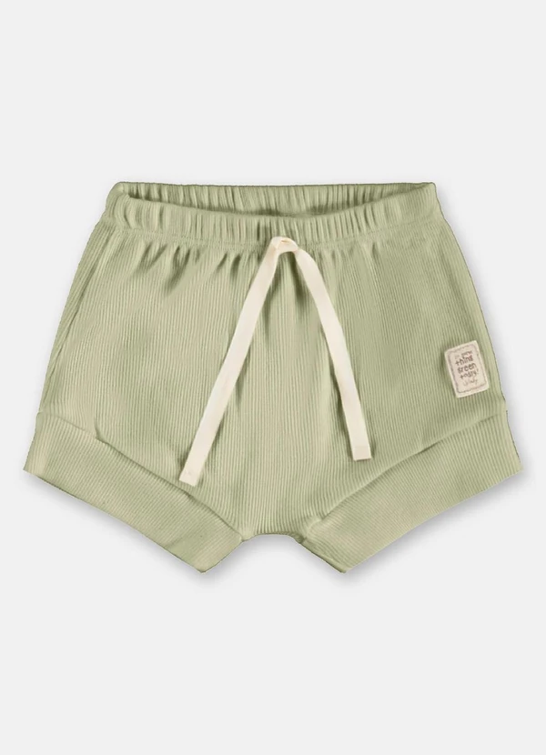 Up Baby - Conjunto Body Short Ribana Nature Verde 5