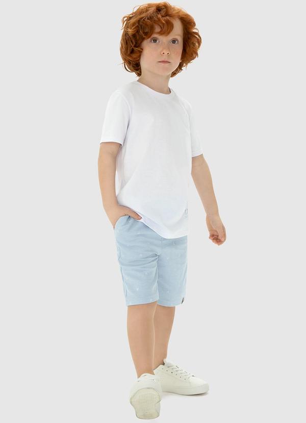 Carinhoso - Conjunto Branco Authentic em Moletom Menino