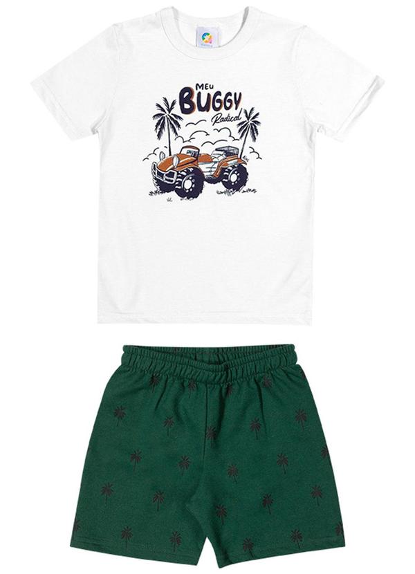 Alenice - Conjunto Buggy Menino Branco