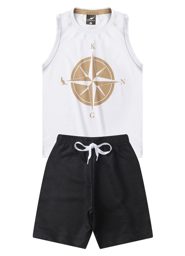 - Conjunto Bússola Kangulu Branco