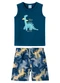 Malwee Kids - Conjunto Cabeça nas Nuvens Azul Escuro - variação: Azul Escuro