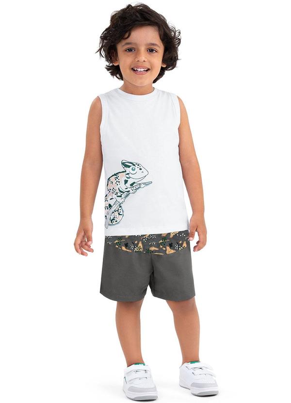 Alenice - Conjunto Camaleão Menino Branco