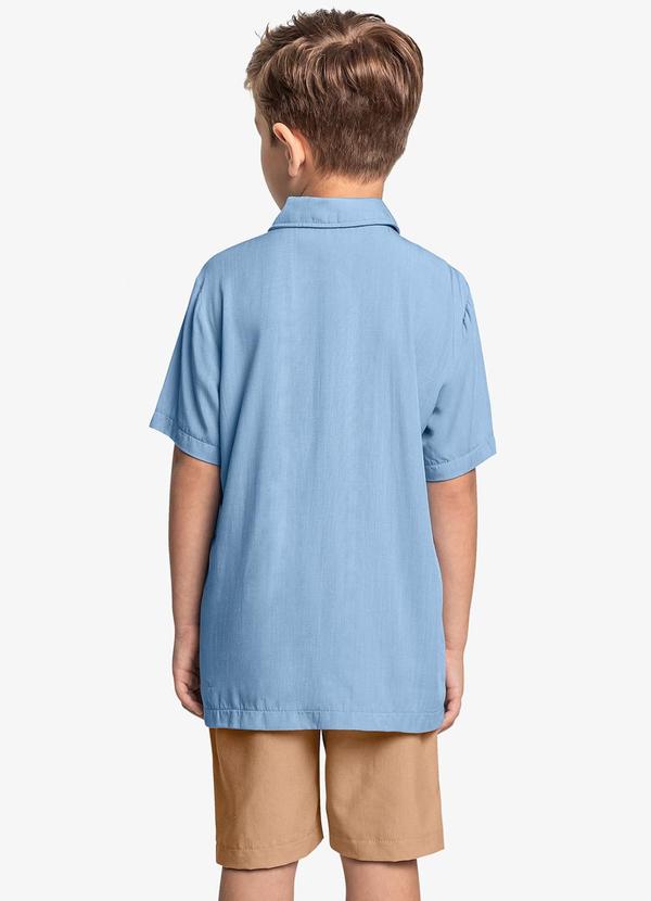 Trick Nick - Conjunto Camisa com Bermuda Azul 2