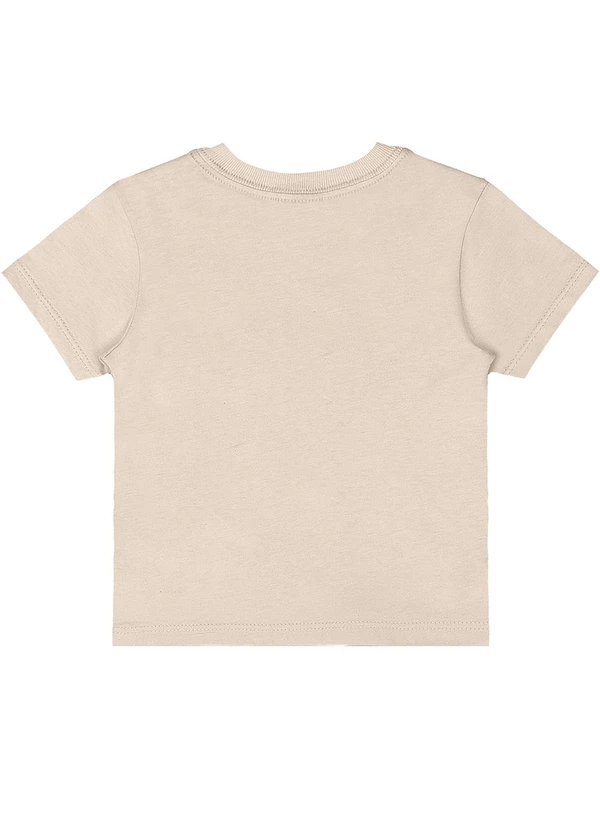 Quimby - Conjunto Camisa Dino Bermuda Bege 5