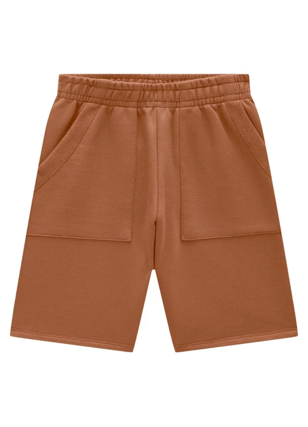 Marlan - Conjunto Camisa e Bermuda em Moletinho Amarelo 2