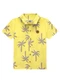 Marlan - Conjunto Camisa e Bermuda em Moletinho Amarelo - variação: Amarelo