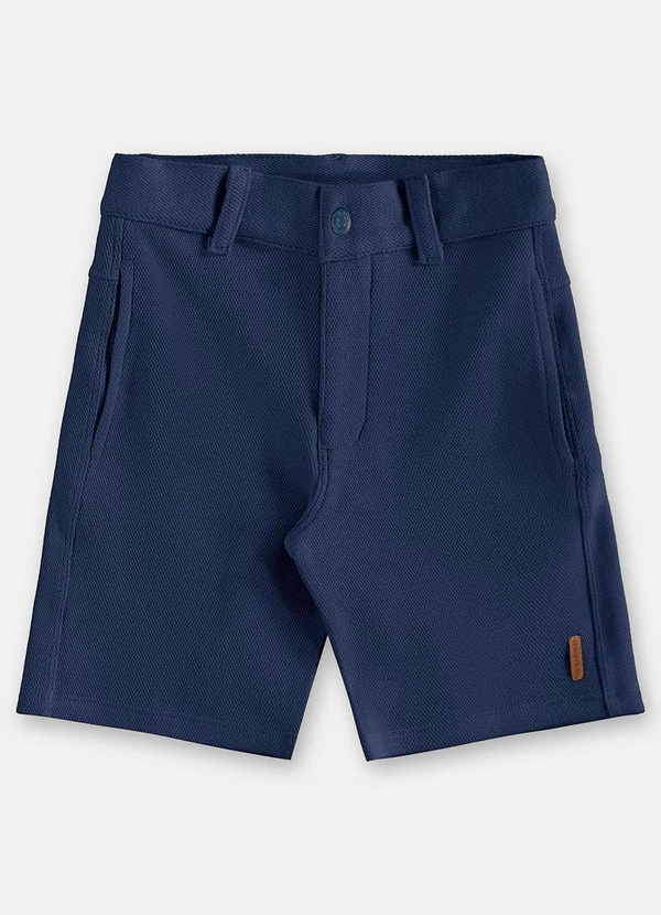 Up Baby - Conjunto Camisa e Bermuda Infantil Azul 6