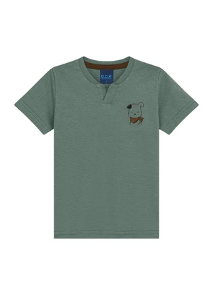 Ddk - Conjunto Camisa Gola Portuguesa e Bermuda Verde - DDK