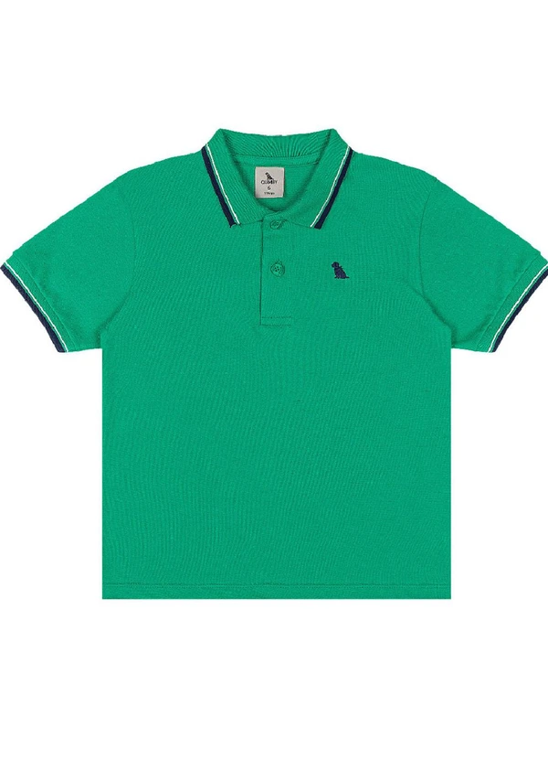 Quimby - Conjunto Camisa Polo Bermuda Verde 3