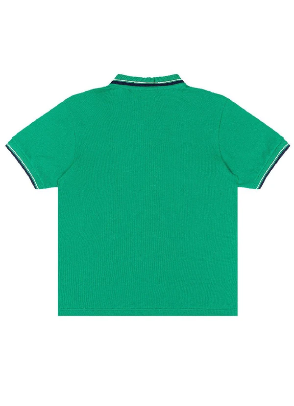 Quimby - Conjunto Camisa Polo Bermuda Verde 5