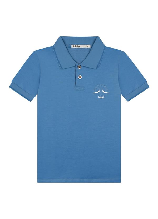 Ioluig - Conjunto Camisa Polo e Bermuda Azul 2