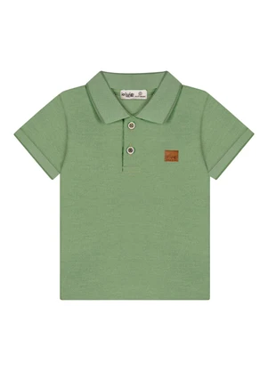 Ioluig - Conjunto Camisa Polo e Bermuda Moletinho Verde - IOLUIG