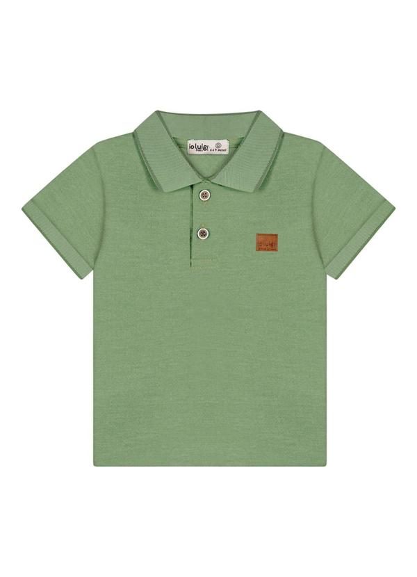 Ioluig - Conjunto Camisa Polo e Bermuda Moletinho Verde 2
