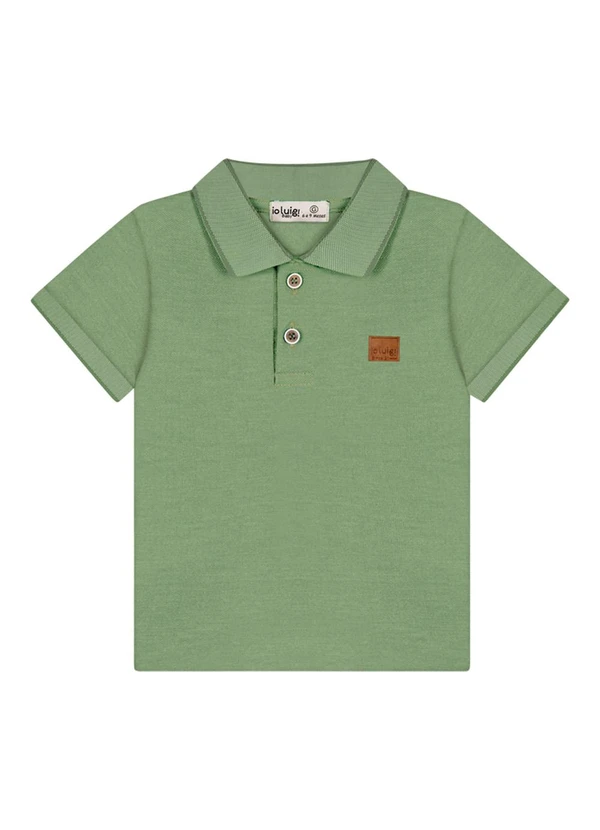 Ioluig - Conjunto Camisa Polo e Bermuda Moletinho Verde 2