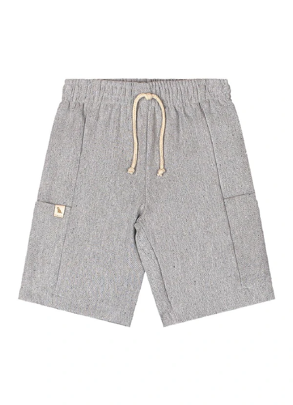 Quimby - Conjunto Camisa Social e Bermuda Quimby Amarelo 3