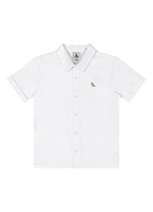 Quimby - Conjunto Camisa Social e Bermuda Branco 3