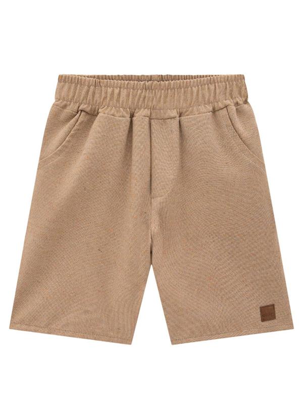 Ioluig - Conjunto Camisa Tricoline e Bermuda Sarja Bege 6