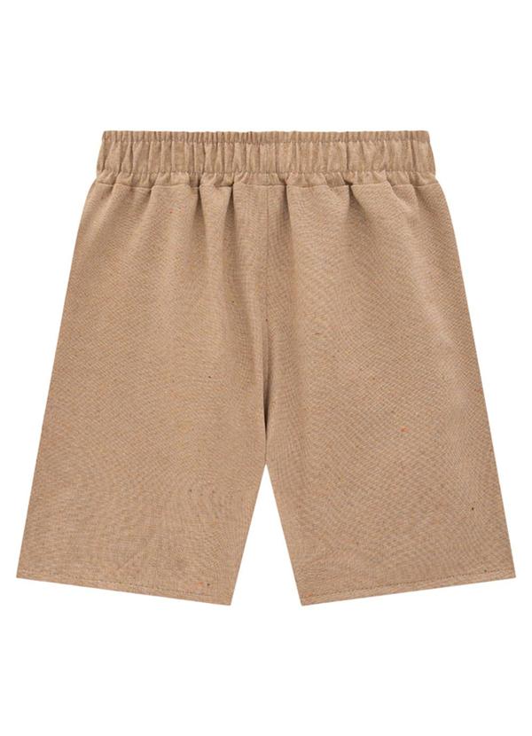 Ioluig - Conjunto Camisa Tricoline e Bermuda Sarja Bege 7