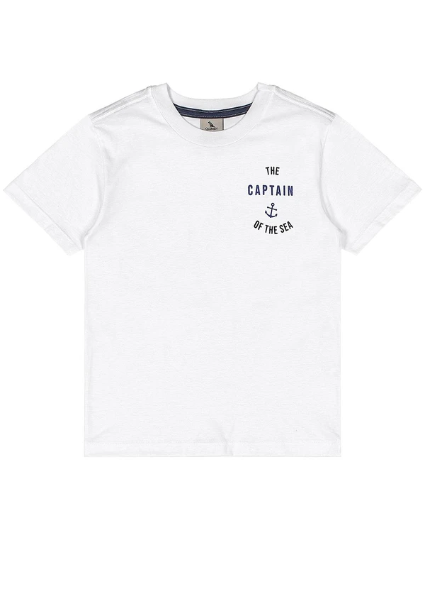 Quimby - Conjunto Camiseta Algodão Bermuda Branco 4