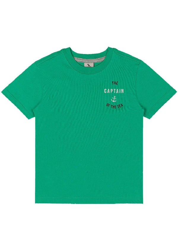 Quimby - Conjunto Camiseta Algodão Bermuda Verde 4