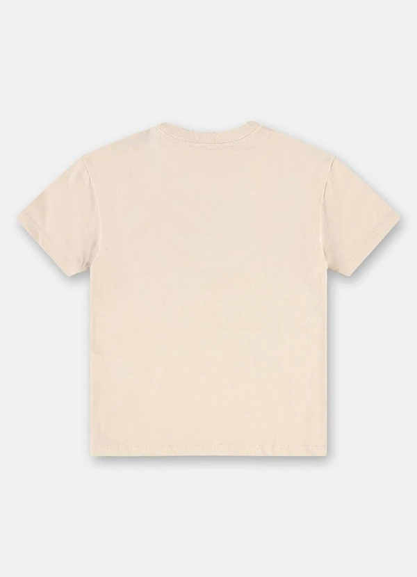 Up Baby - Conjunto Camiseta Around You Bermuda Bege 3