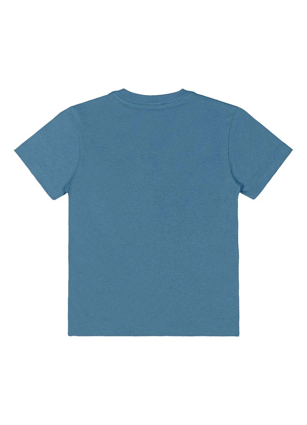 Quimby - Conjunto Camiseta Bermuda Ajustável Azul 4