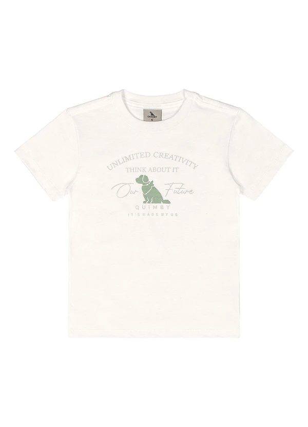 Quimby - Conjunto Camiseta Bermuda Ajustável Branco 3